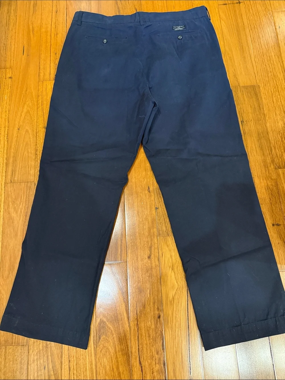 Banana Republic Navy and Light Blue Dawson Dress Pants